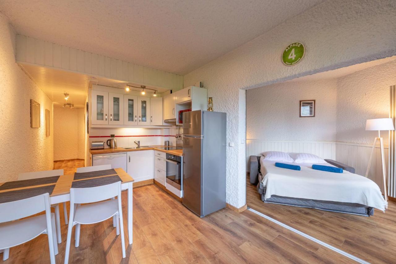 Beautiful studio with GARDEN - quiet area Saint-Gervais-les-Bains Extérieur photo