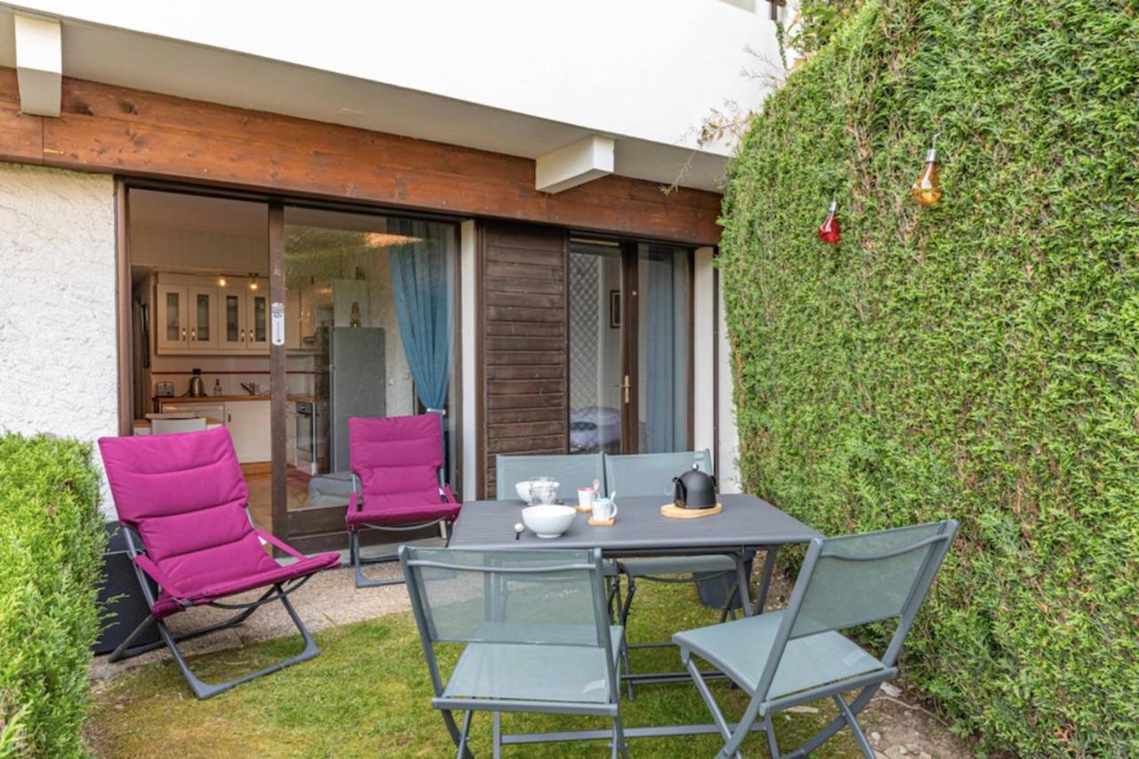 Beautiful studio with GARDEN - quiet area Saint-Gervais-les-Bains Extérieur photo